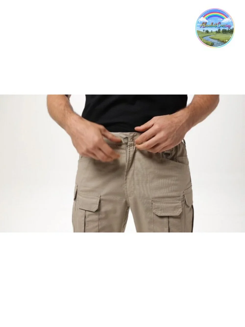 Men's Tactical Cargo Pants Ripstop Water Resistant Stretch Hiking Pants